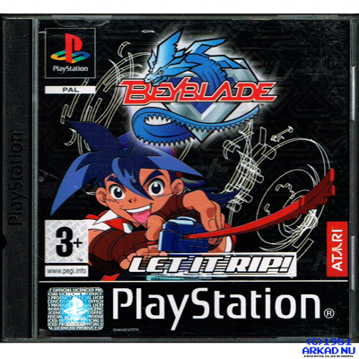 BEYBLADE LET IT RIP PS1