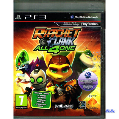 RATCHET & CLANK ALL 4 ONE PS3