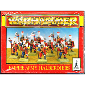 EMPIRE ARMY HALBERDIERS WARHAMMER GAMES WORKSHOP 1994
