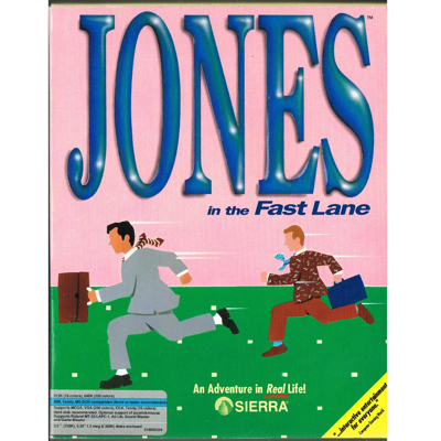 JONES IN THE FASTLANE PC 3.5" 5.25"
