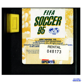 FIFA SOCCER 95 MEGADRIVE RENTAL