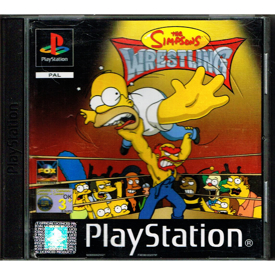 THE SIMPSONS WRESTLING PS1