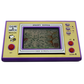 SNOOPY TENNIS GAME & WATCH