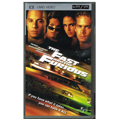 THE FAST AND THE FURIOUS UMD FILM