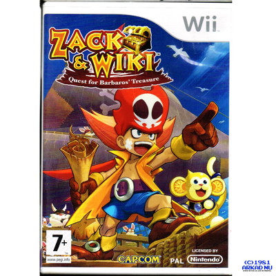 ZACK & WIKI QUEST FOR BARBAROS TREASURES WII