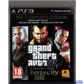 GRAND THEFT AUTO IV EPISODES FROM LIBERTY CITY COMPLETE EDITION PS3