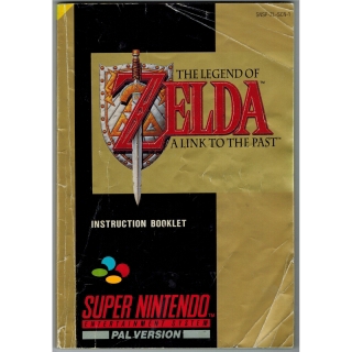 ZELDA A LINK TO THE PAST MANUAL SNES SCN