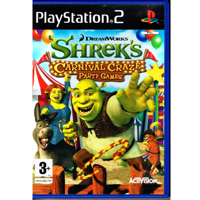 SHREKS CARNIVAL CRAZE PARTY GAMES PS2