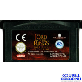 LORD OF THE RINGS RETURN OF THE KING GBA