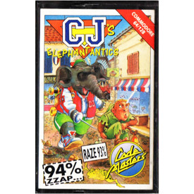 CJS ELEPHANT ANTICS C64 KASSETT