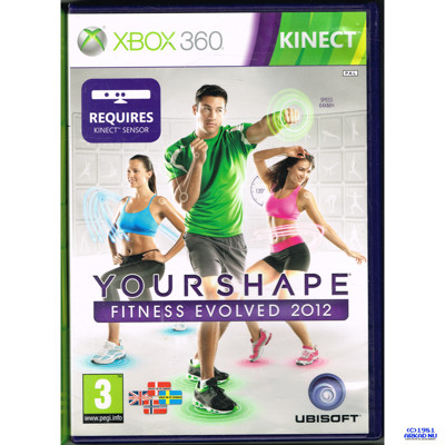 YOUR SHAPE FITNESS EVOLVED 2012 XBOX 360