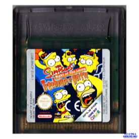 THE SIMPSONS NIGHT OF THE LIVING TREEHOUSE OF HORROR GAMEBOY COLOR