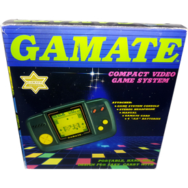 GAMATE COMPACT VIDEO GAME SYSTEM MED SVENSKA INSTRUKTIONER