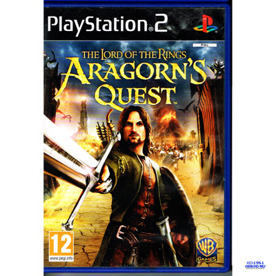THE LORD OF THE RINGS ARAGORNS QUEST PS2 