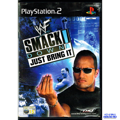 WWF SMACKDOWN JUST BRING IT PS2