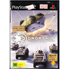 DROPSHIP UNITED PEACE FORCE PS2 RENTAL