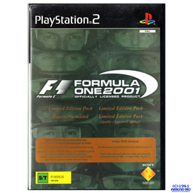 F1 FORMULA ONE 2001 LIMITED ED PS2
