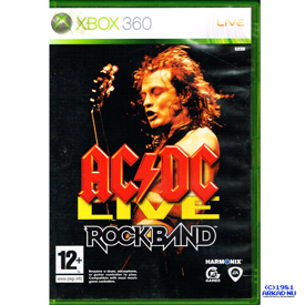 ROCK BAND LIVE AC/DC XBOX 360