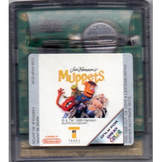 JIM HENSON'S THE MUPPETS GAMEBOY COLOR
