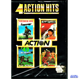 4 ACTION HITS C64 DISK