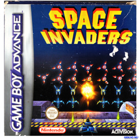 SPACE INVADERS GAMEBOY ADVANCE SVENSKT A4