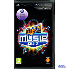 BUZZ THE ULTIMATE MUSIC QUIZ PSP