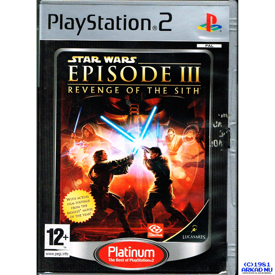 STAR WARS EPISODE III REVENGE OF THE SITH PS2