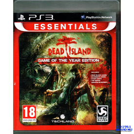 DEAD ISLAND GAME OF THE YEAR EDITION PS3 ESSENTIALS