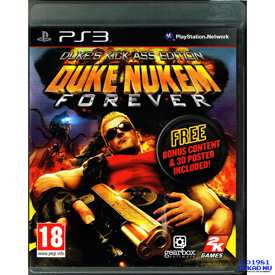 DUKE NUKEM FOREVER DUKES KICK ASS EDITION PS3
