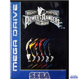 MIGHTY MORPHIN POWER RANGERS THE MOVIE MEGADRIVE