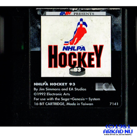 NHLPA HOCKEY 93 MEGADRIVE