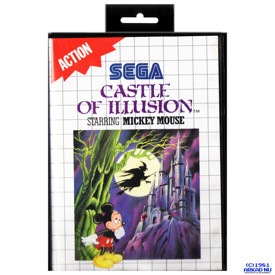 CASTLE OF ILLUSION STARRING MICKEY MOUSE MASTERSYSTEM