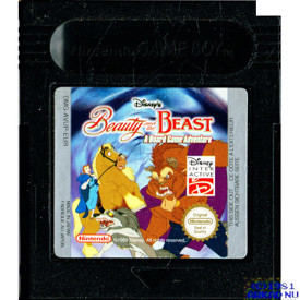 BEAUTY AND THE BEAST A BOARD GAME ADVENTURE GAMEBOY COLOR