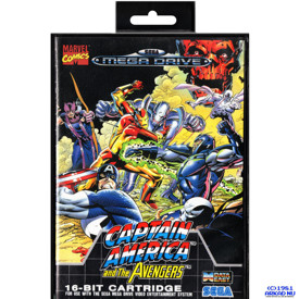 CAPTAIN AMERICA AND THE AVENGERS MEGADRIVE