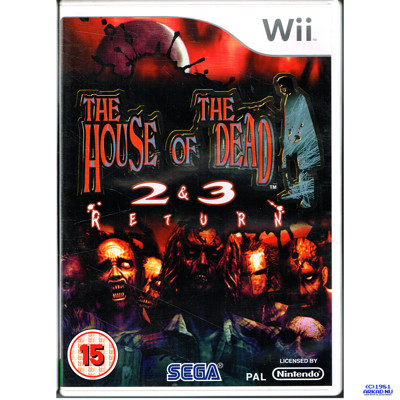 HOUSE OF THE DEAD 2 & 3 RETURN WII