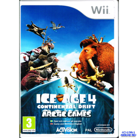 ICE AGE 4 CONTINENTAL DRIFT ARCTIC GAMES WII