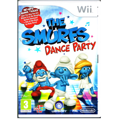 THE SMURFS DANCE PARTY WII
