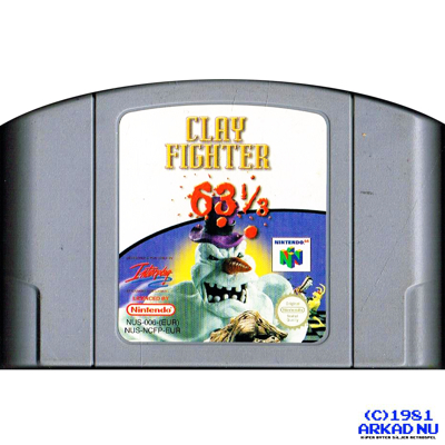 CLAY FIGHTER 63 1/3 N64