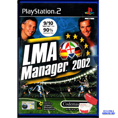 LMA MANAGER 2002 PS2