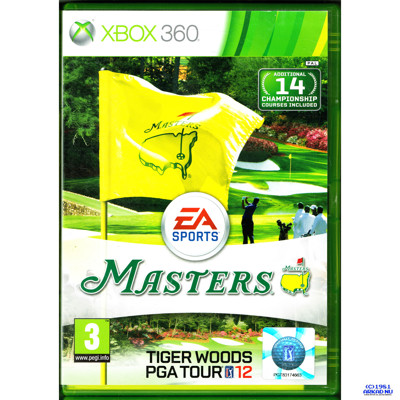 TIGER WOODS PGA TOUR 12 MASTERS XBOX 360