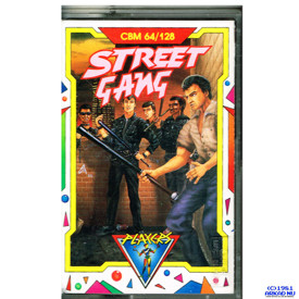 STREET GANG C64 KASSETT