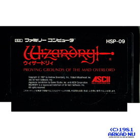 WIZARDRY PROVING GROUNDS OF THE MAD OVERLORD FAMICOM