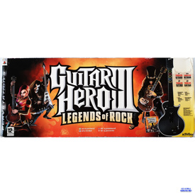 GUITAR HERO III LEGENDS OF ROCK MED GUITAR PS3