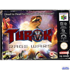 TUROK RAGE WARS N64 NINTENDO 64