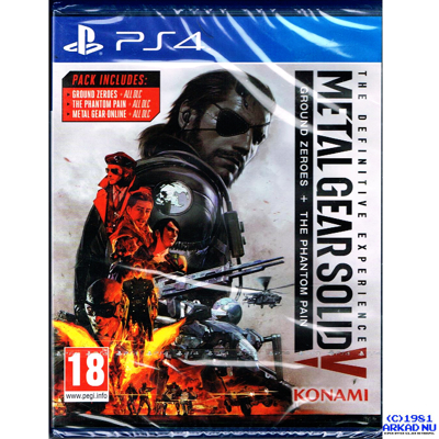 METAL GEAR SOLID V THE DEFINITIVE EXPERIENCE PS4