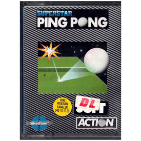 SUPERSTAR PING PONG C64 KASSETT