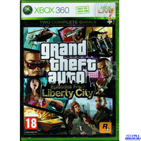GRAND THEFT AUTO EPISODES FROM LIBERTY CITY XBOX 360