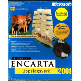 ENCARTA UPPSLAGSVERK 2001 PC BIGBOX