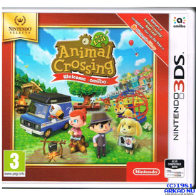 ANIMAL CROSSING NEW LEAF WELCOME AMIBO 3DS
