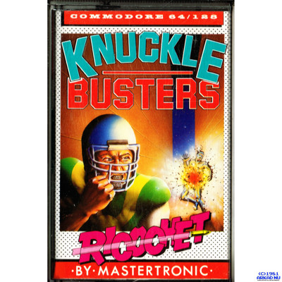 KNUCKLE BUSTERS C64 KASSETT